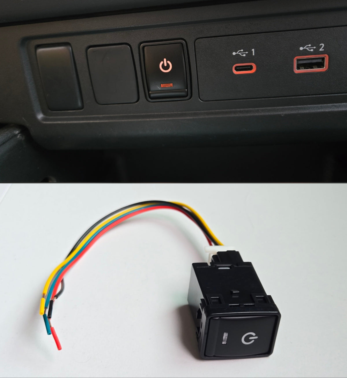 Auxiliary Switch for 2022-2026 Nissan Frontier 316 Autowerks
