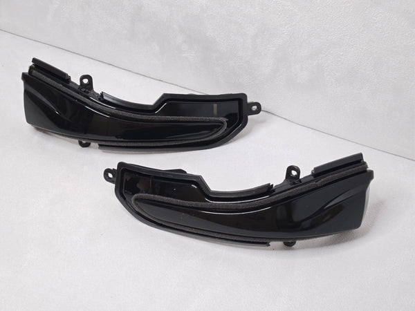 Q50/Q60/Q70 Smoked Sequential Mirror Turn Signals (Plug-and-Play)