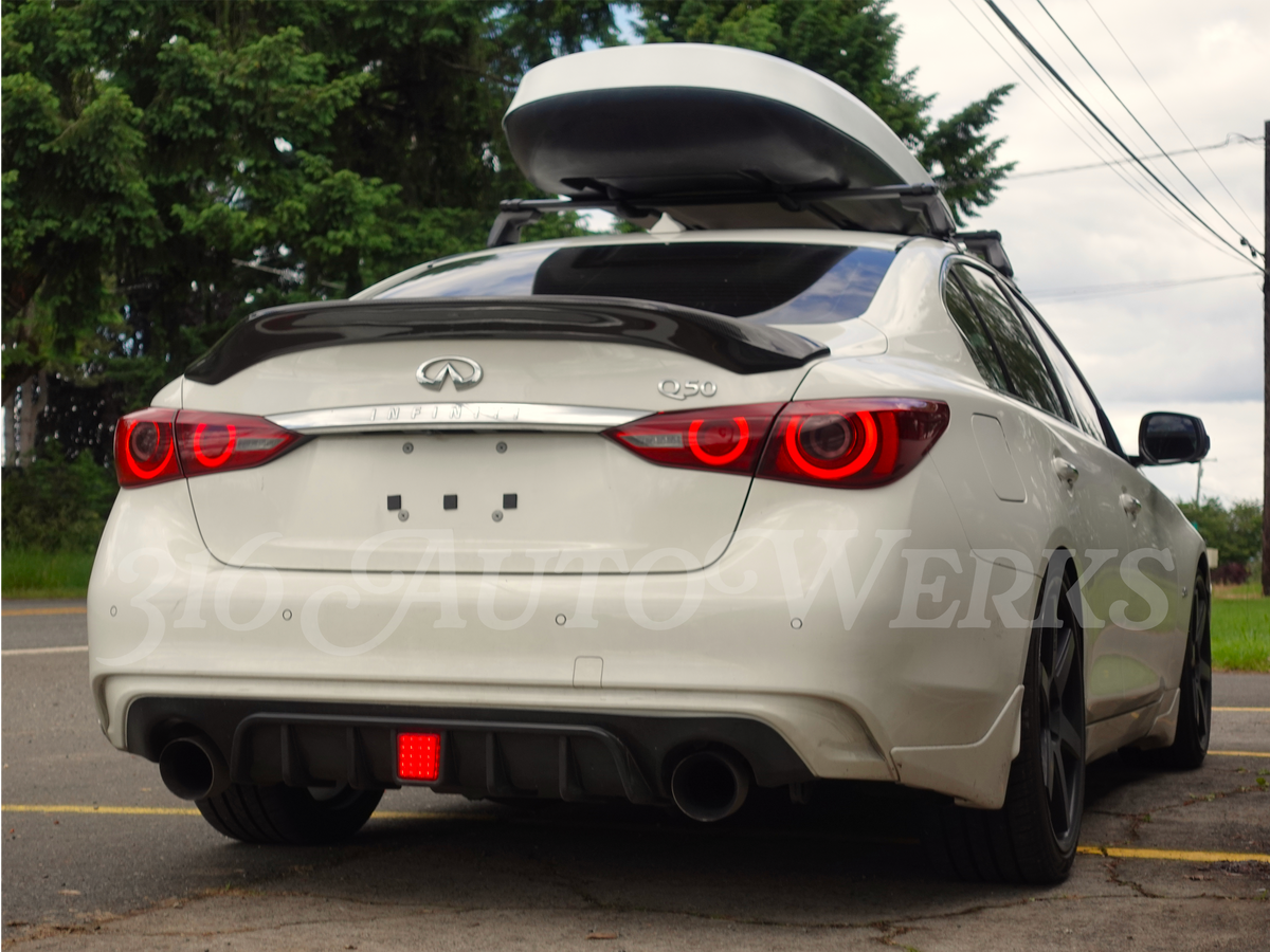 Q50 High-Kick Ducktail Wing 316 Autowerks