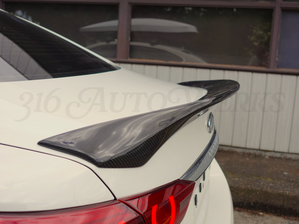 Q50 High-Kick Ducktail Wing 316 Autowerks