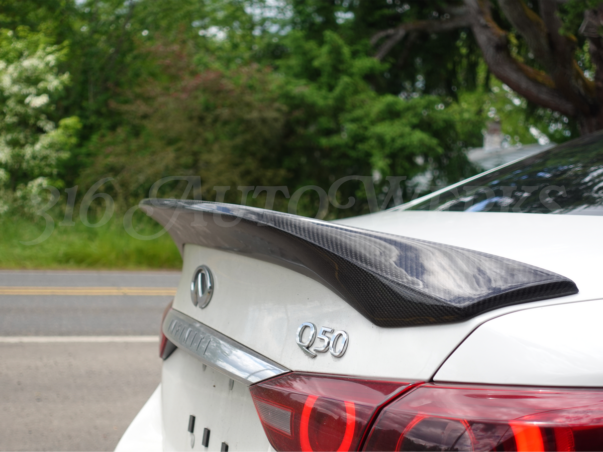 Q50 High-Kick Ducktail Wing 316 Autowerks