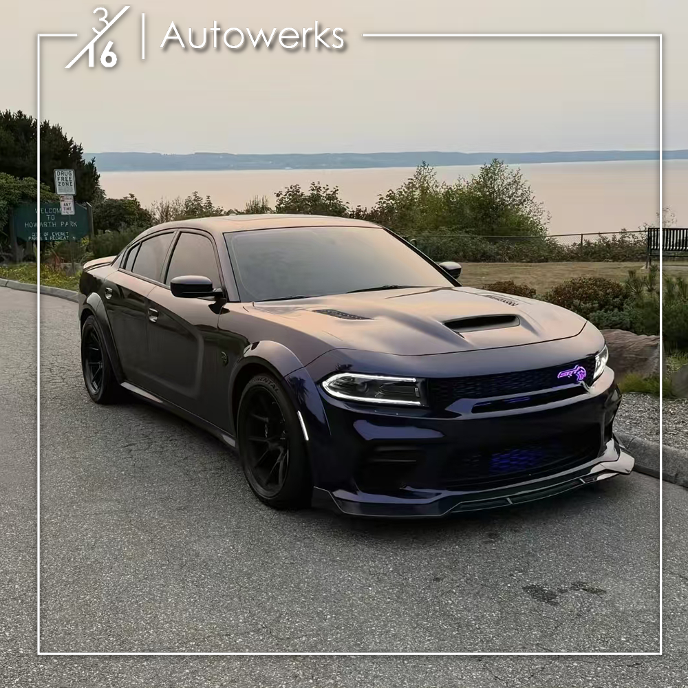 Upgraded Quad-Projector Sequential Headlights for 2015-2023 Dodge Charger 316 Autowerks