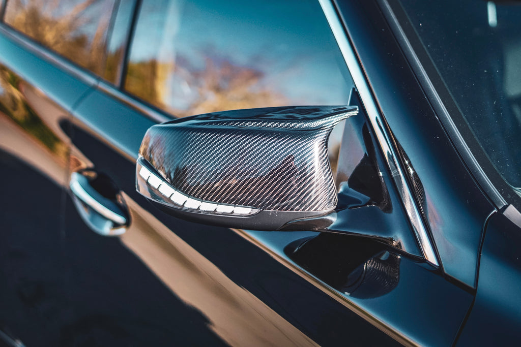 Q50 Q60 Carbon Fiber M-Style Mirror Caps