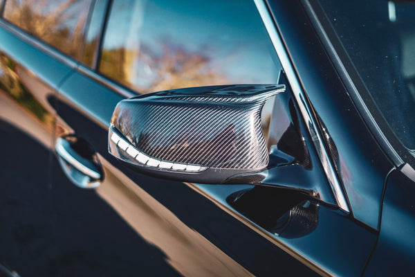 Q50 Q60 Carbon Fiber M-Style Mirror Caps