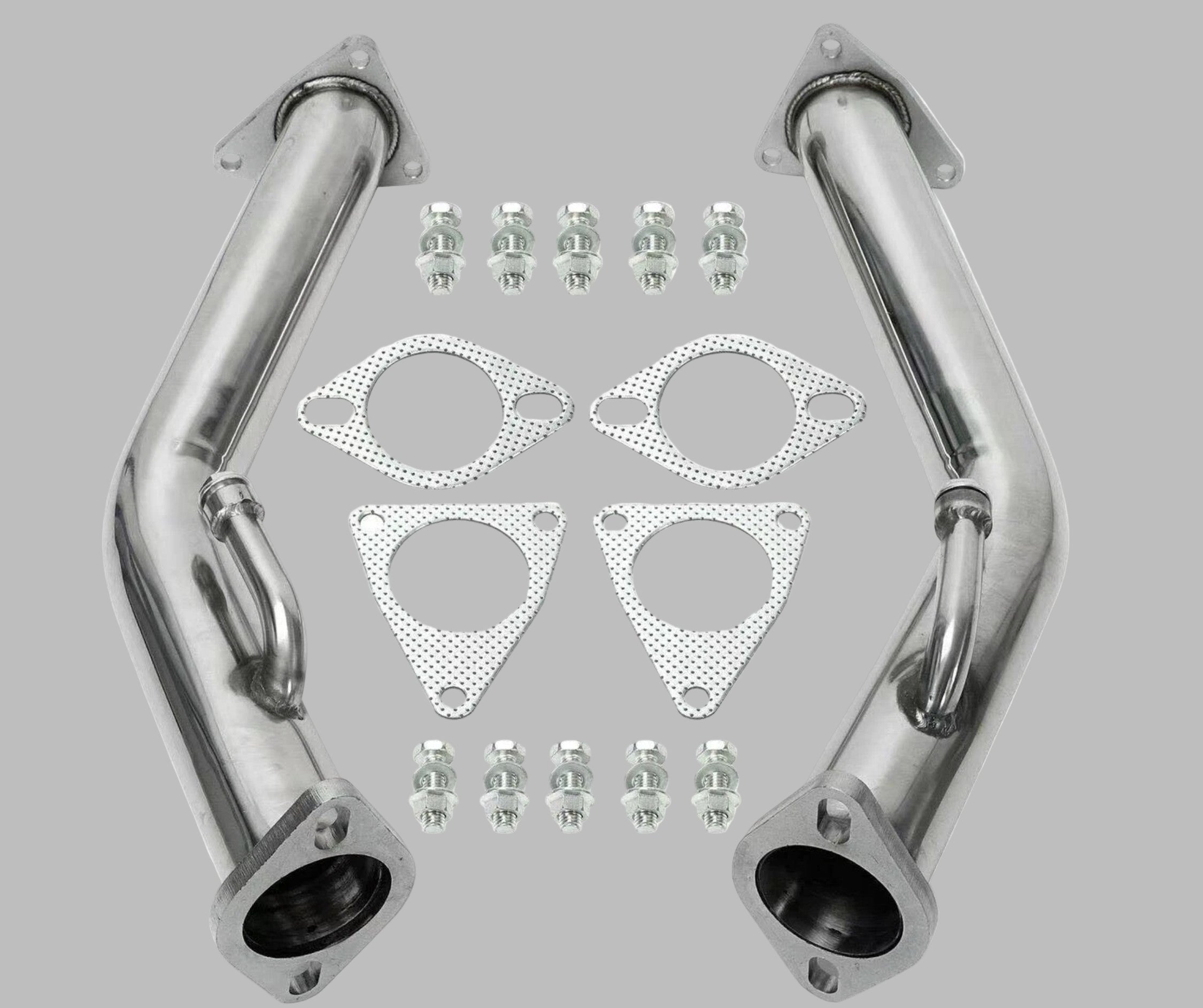G37 G35 370z Q50 Catless Test Pipes 2.5"