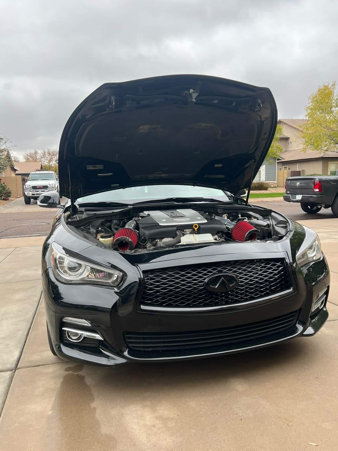 2014-2015 Q50 High Flow Air Intakes (for 3.7L) - VQ Fanatics