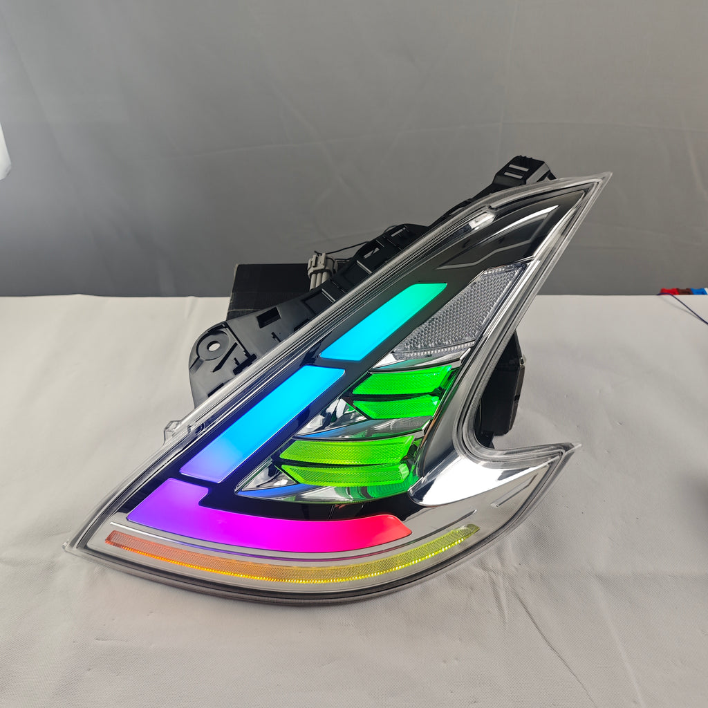 RGB Flow Series Clear Taillights for Nissan 370z Z34 316 Autowerks